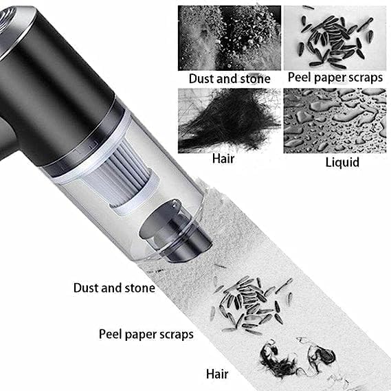 3-in-1 Portable Mini Vacuum Cleaner with Blower