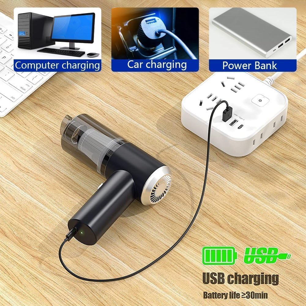 3-in-1 Portable Mini Vacuum Cleaner with Blower